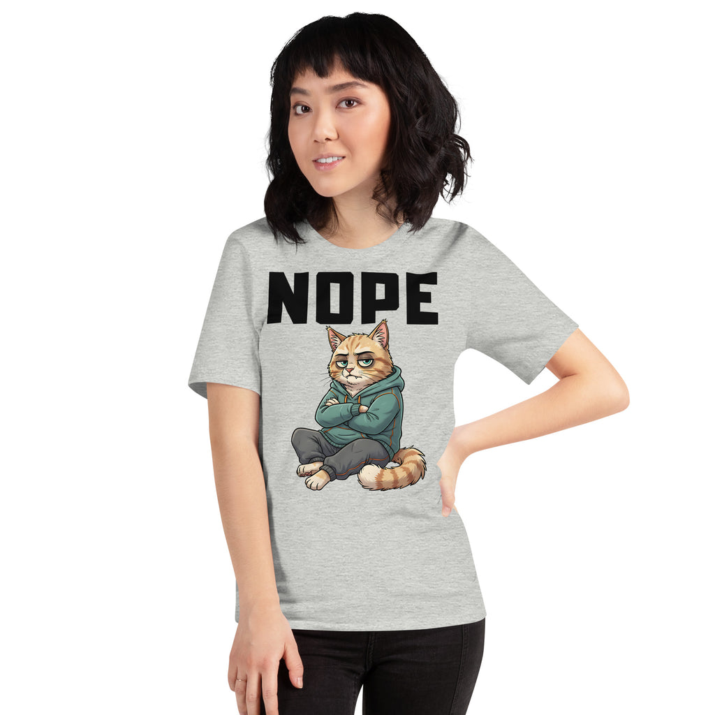 Nope Cat | T-Shirt