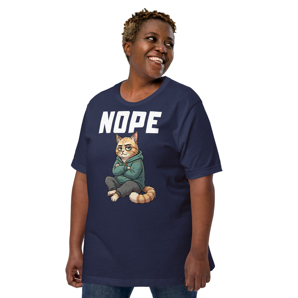 Nope Cat | T-Shirt