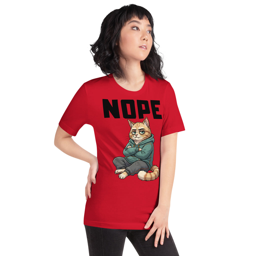 Nope Cat | T-Shirt
